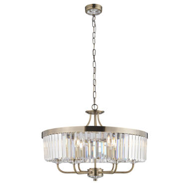 Canora Grey Abideen 5 -Light Crystal Chandelier | Wayfair.co.uk